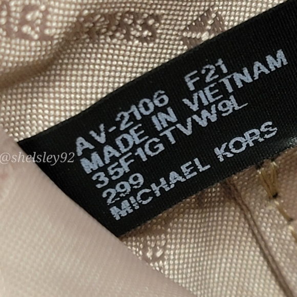 Michael Kors Jet Set XL Zip Clutch Wristlet Brown - Picture 4 of 6